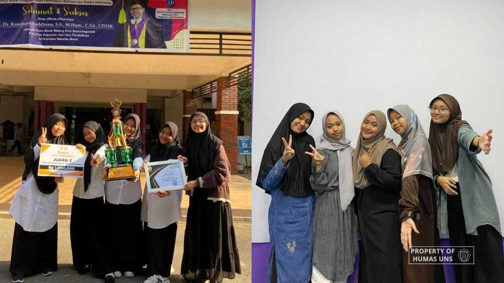 UNS Students Win 2nd Place in Group Counseling Competition at Dacomfest 2023