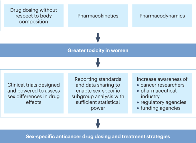 Removing barriers to address sex differences in anticancer drug toxicity