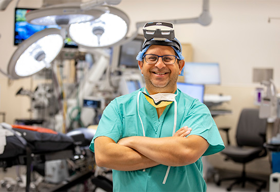 UC Davis Health surgeon takes game-changing approach to spine surgery with augmented reality
