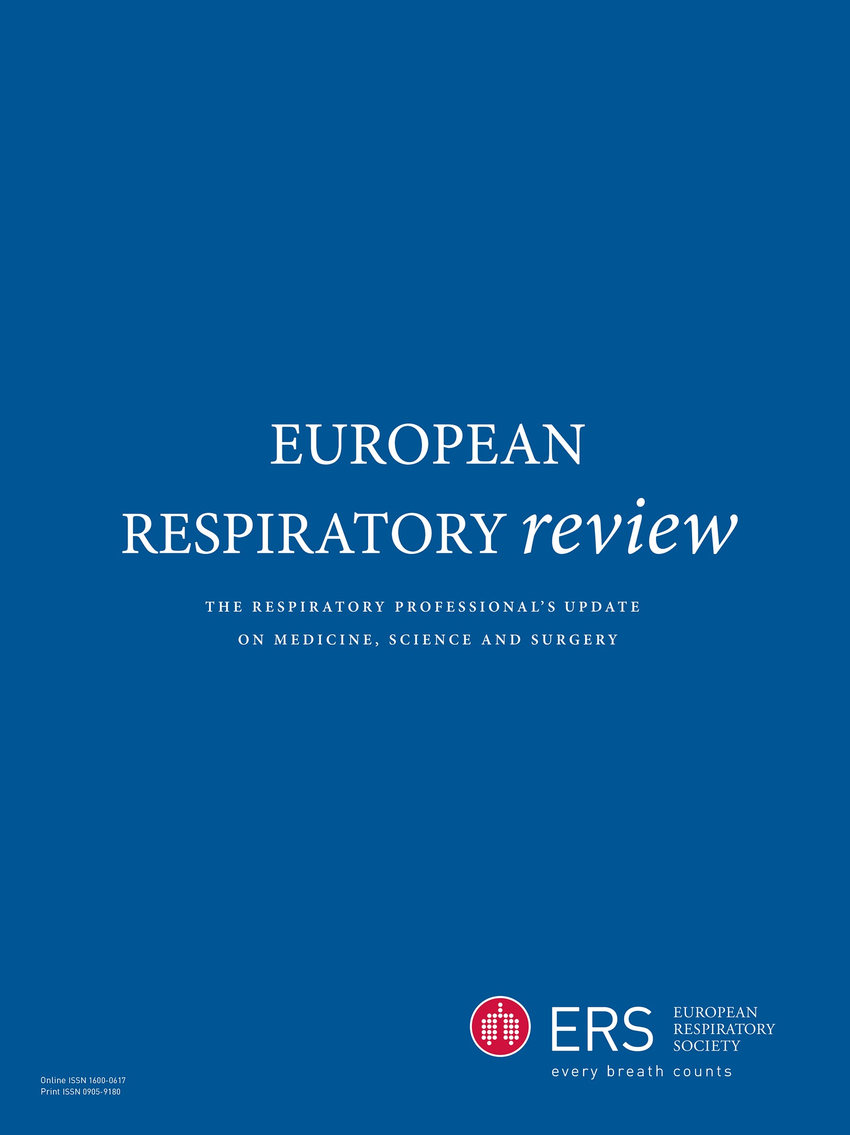 Airway ciliated cells in adult lung homeostasis and COPD