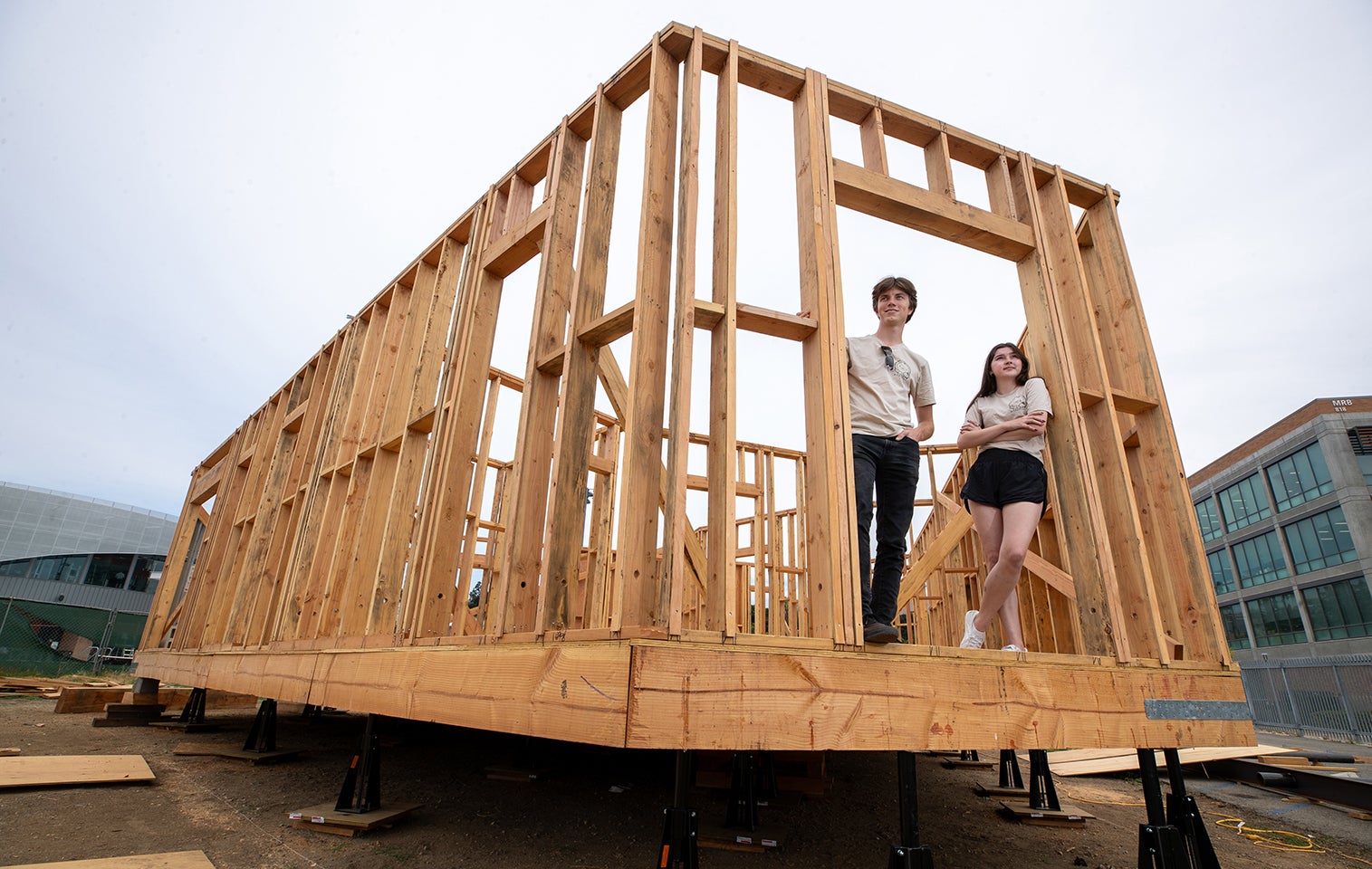 Students design & build affordable, energy-efficient home
