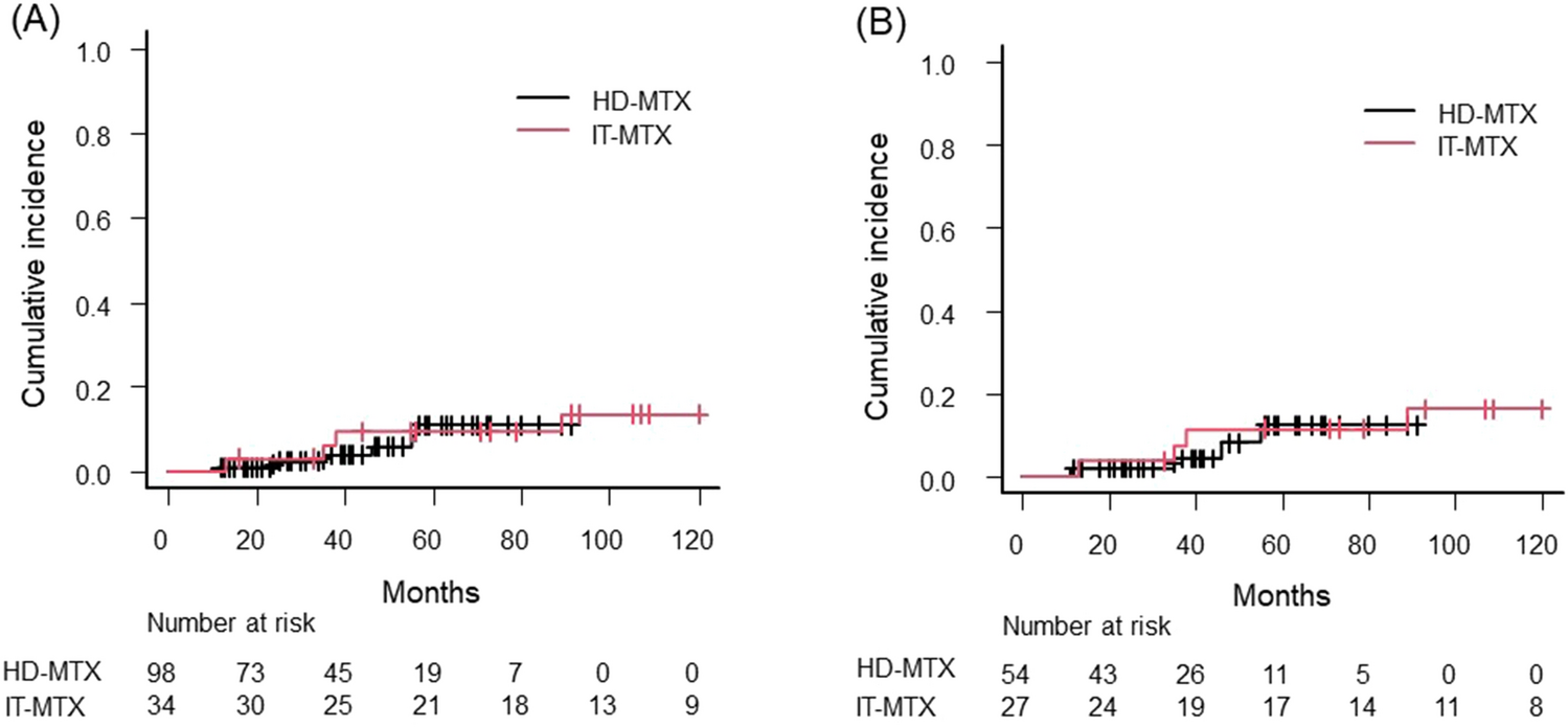 Comparison of standardized prophylactic high-dose and intrathecal methotrexate for DLBCL with a high risk of CNS relapse