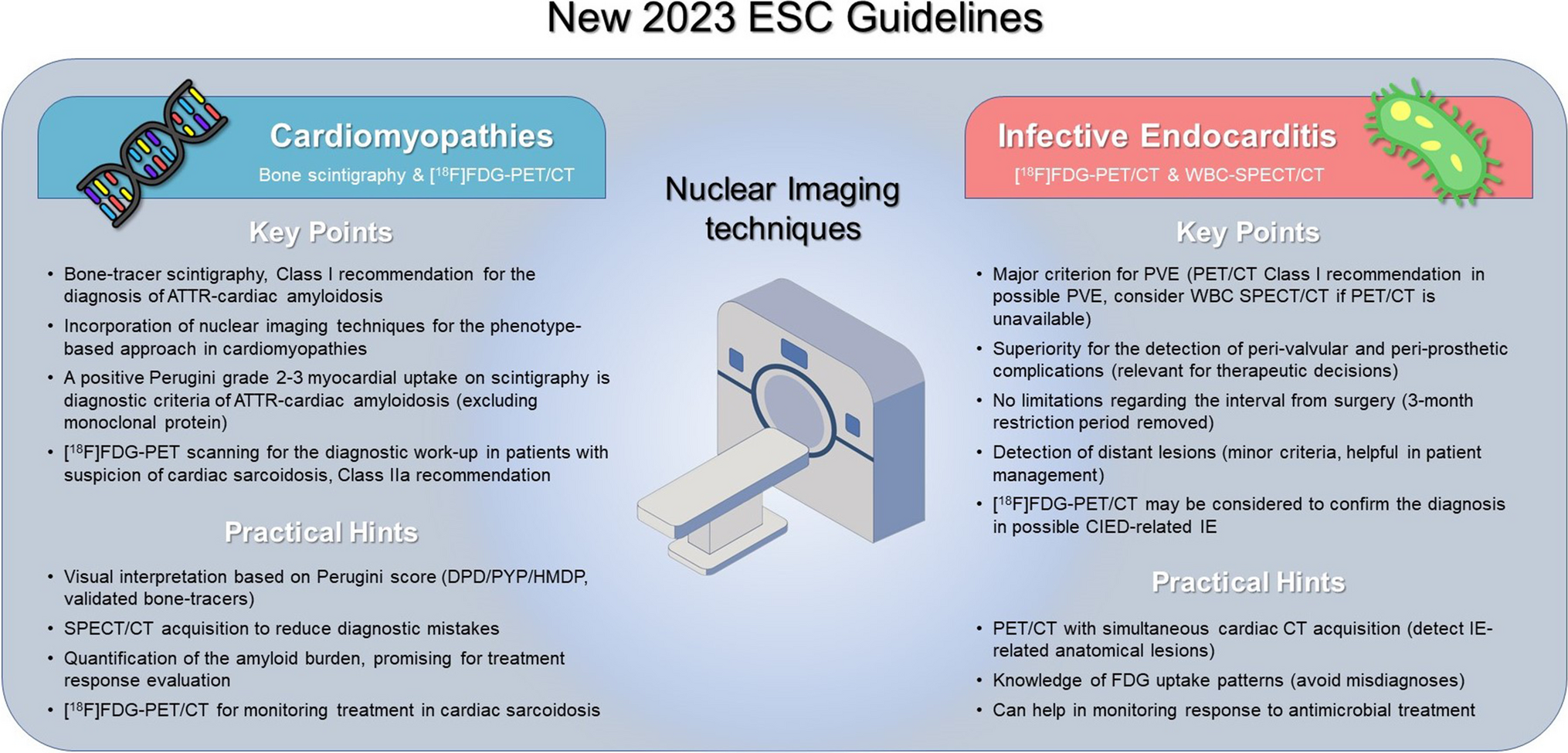 Nuclear imaging in the new ESC Guidelines: the age of maturity