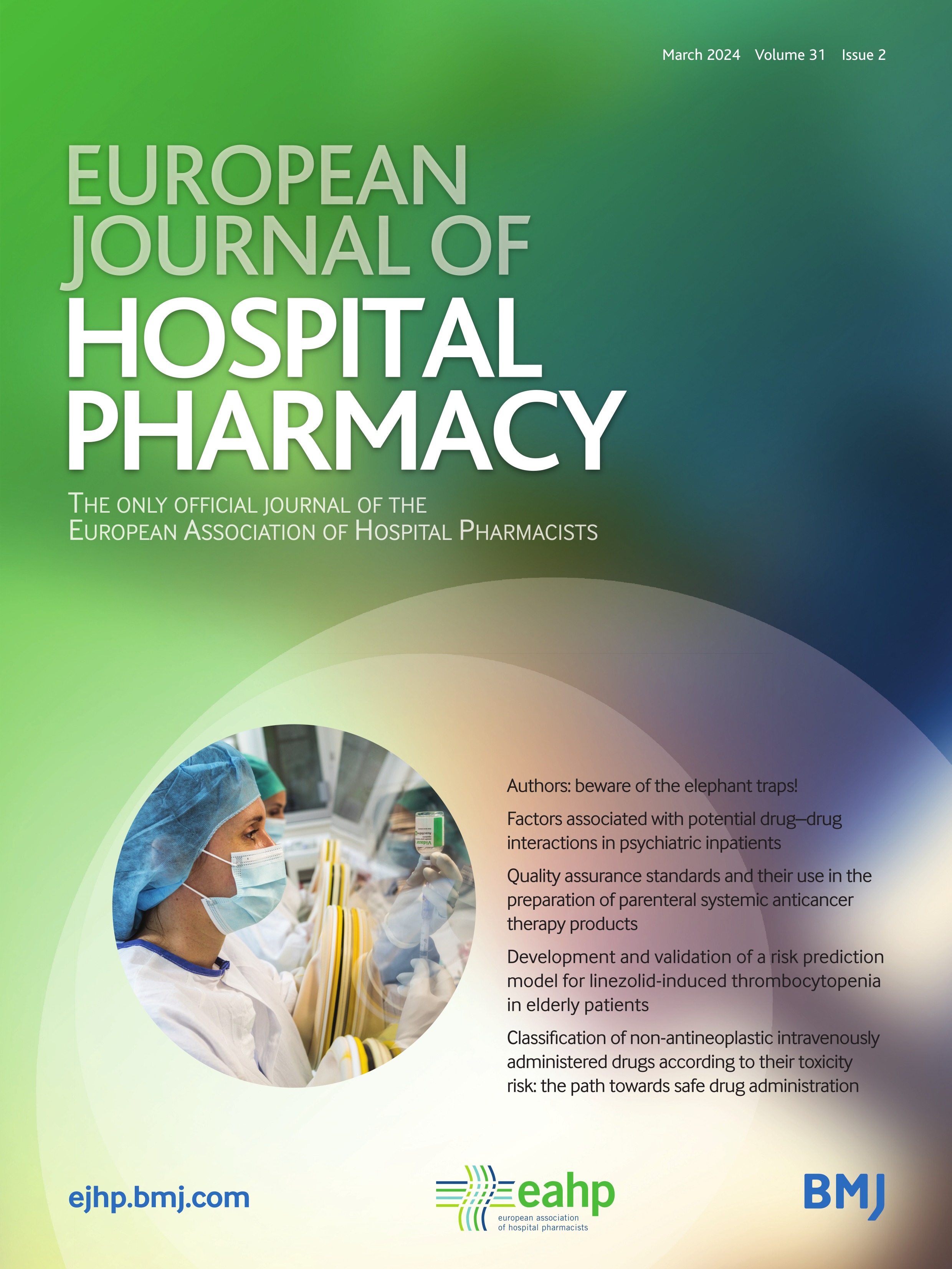 Quality assurance standards and their use in the preparation of parenteral systemic anticancer therapy products in healthcare establishments: a scoping review