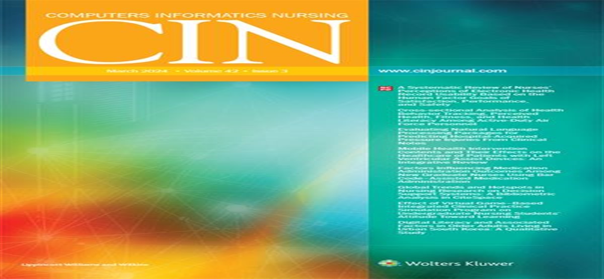 A Systematic Review of Nurses' Perceptions of Electronic Health Record Usability Based on the Human Factor Goals of Satisfaction, Performance, and Safety