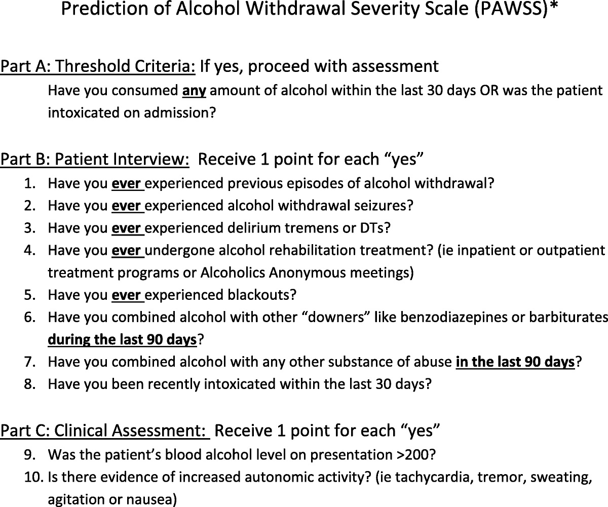 Eliminating the benzos: A benzodiazepine-sparing approach to preventing and treating alcohol withdrawal syndrome