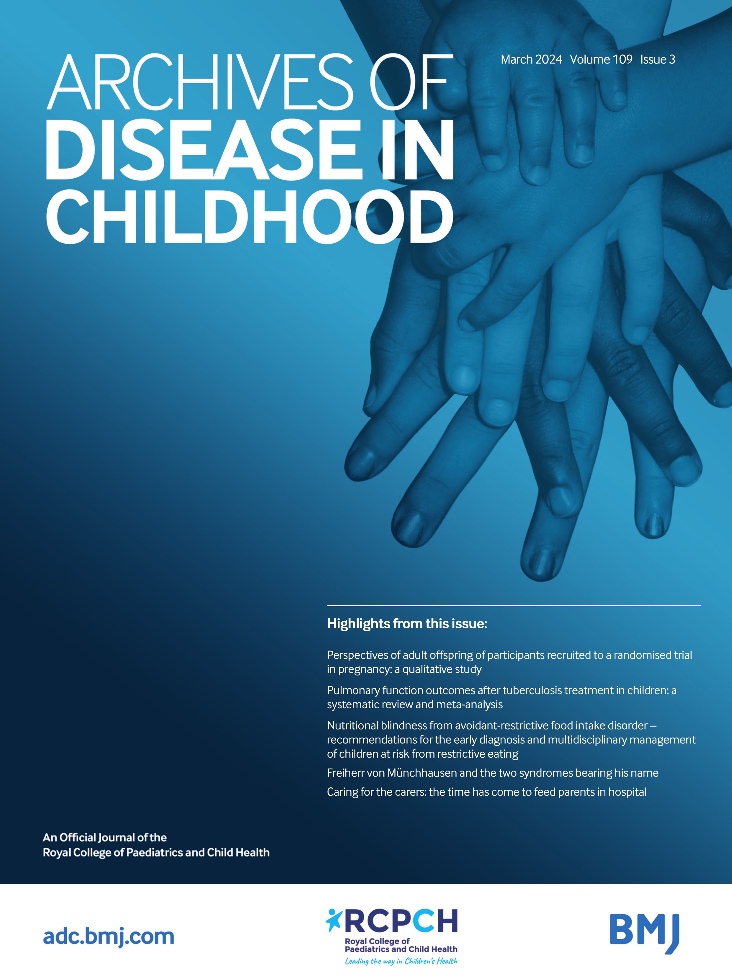 Nutritional blindness from avoidant-restrictive food intake disorder - recommendations for the early diagnosis and multidisciplinary management of children at risk from restrictive eating