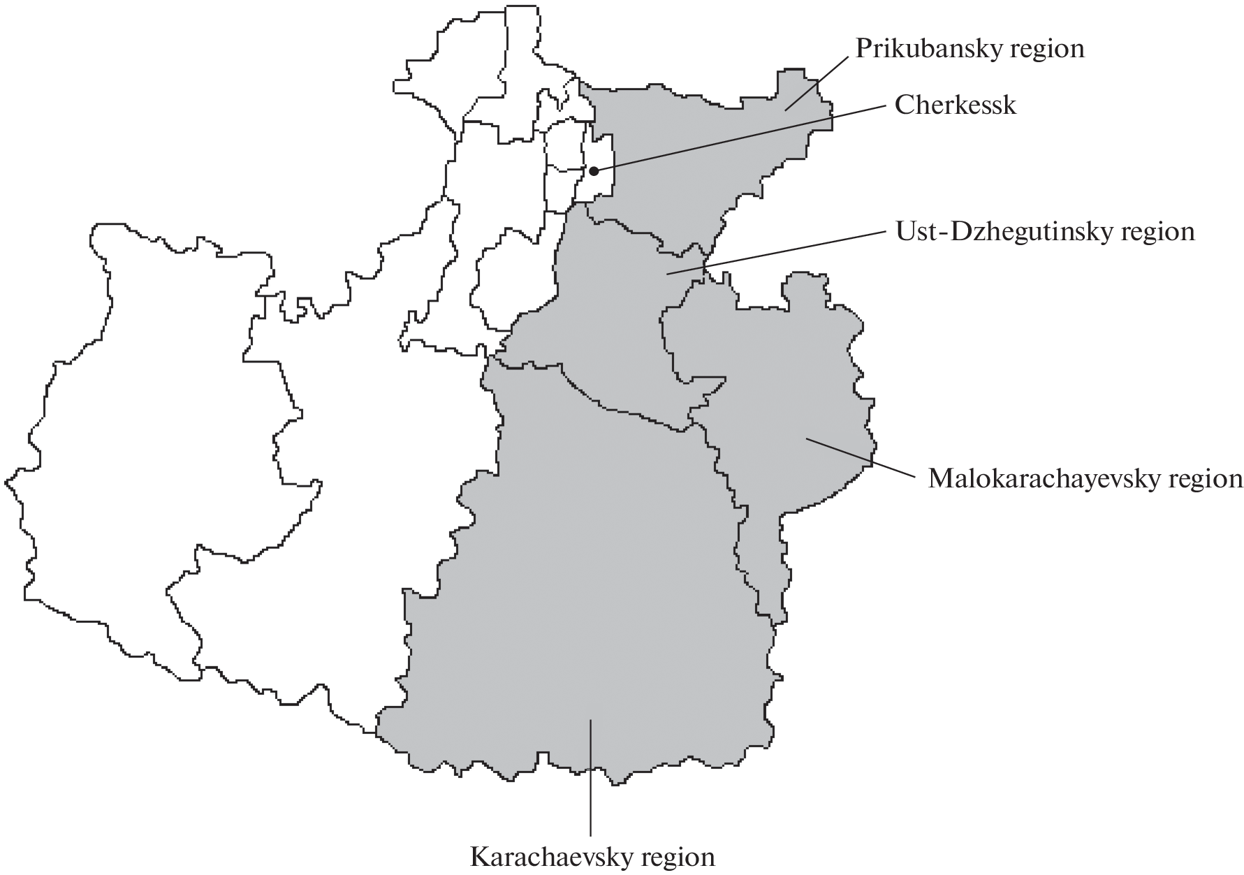 Study of the Karachay Population Based on the Analysis of Ten Polymorphic DNA Loci