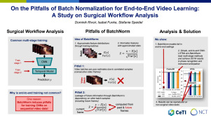 On the pitfalls of Batch Normalization for end-to-end video learning: A study on surgical workflow analysis
