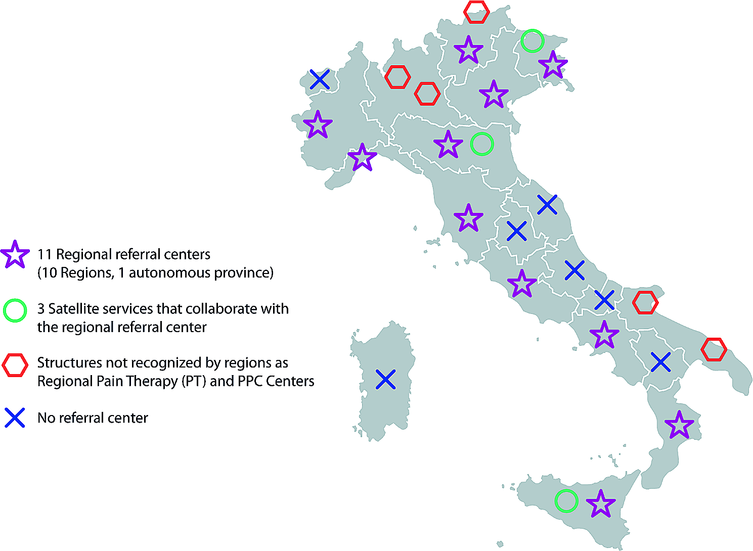The specialized pediatric palliative care service in Italy: how is it working? Results of the nationwide PalliPed study