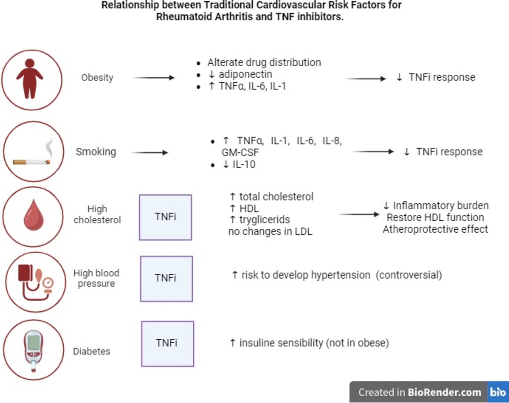 Tumor Necrosis Factor Alpha Inhibitors and Cardiovascular Risk in Rheumatoid Arthritis