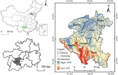 Study on the differences and influencing factors of spatial distribution of population aging at township scale: a case study of township research units in Anshun City, China