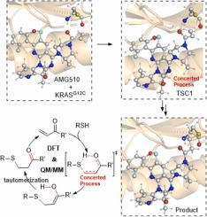 Multiscale Calculations Reveal New Insights into the Reaction Mechanism between KRASG12C and α, β-Unsaturated Carbonyl of Covalent Inhibitors.