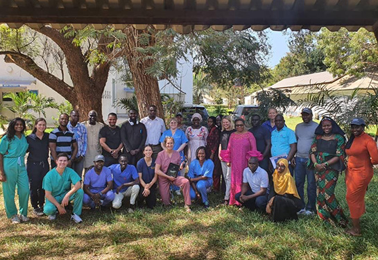 Emergency Medicine team trains health care professionals in West Africa