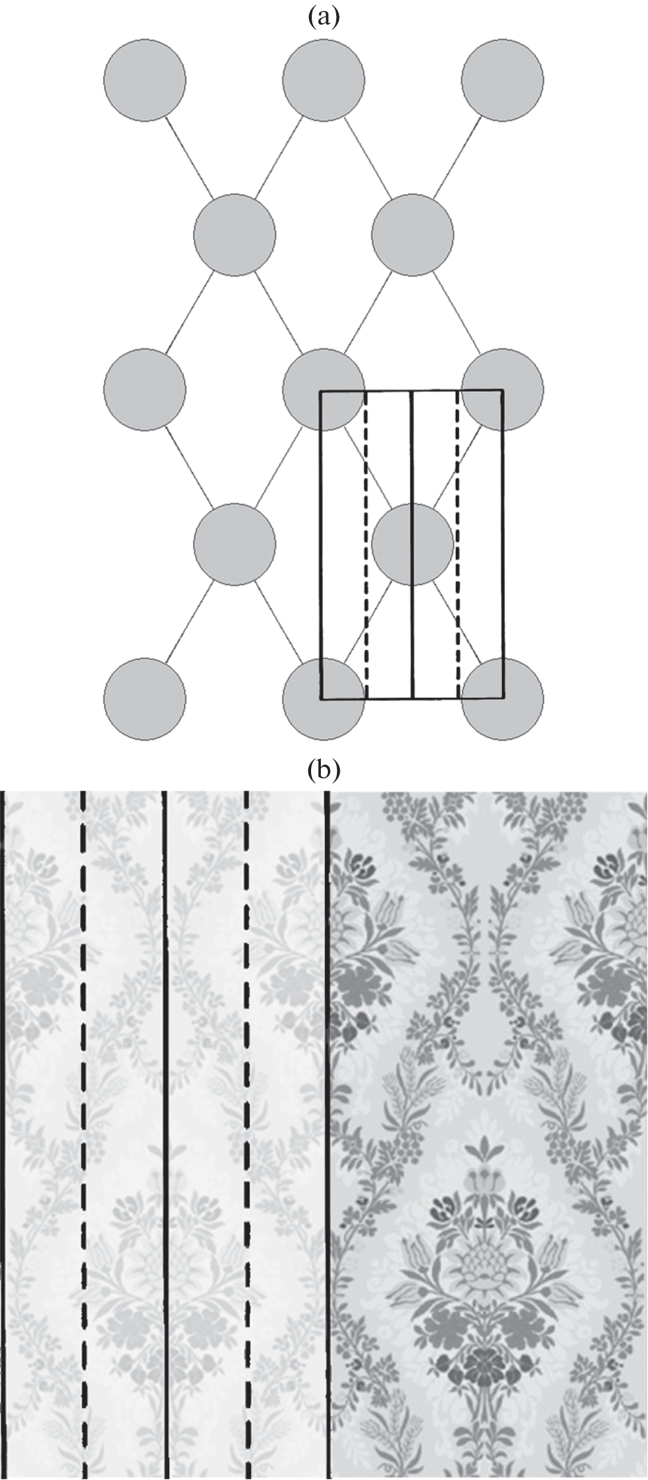 Lattice Tilings of a Plane into Polyominoes and Molecular Layers in Crystal Structures: Structural Class cm, Z = 2(m)
