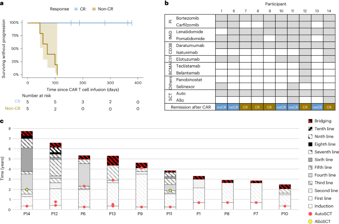 Single-cell multiomic dissection of response and resistance to chimeric antigen receptor T cells against BCMA in relapsed multiple myeloma