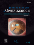 Effet de la kératoplastie sur la qualité de vie des patients atteints de kératocône