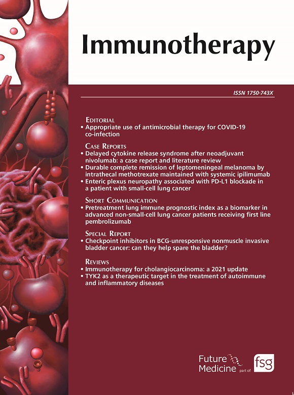 Prognostic value of peripheral blood neutrophil/lymphocyte ratio, platelet/lymphocyte ratio, pan-immune-inflammation value and systemic immune-inflammation index for the efficacy of immunotherapy in patients with advanced gastric cancer