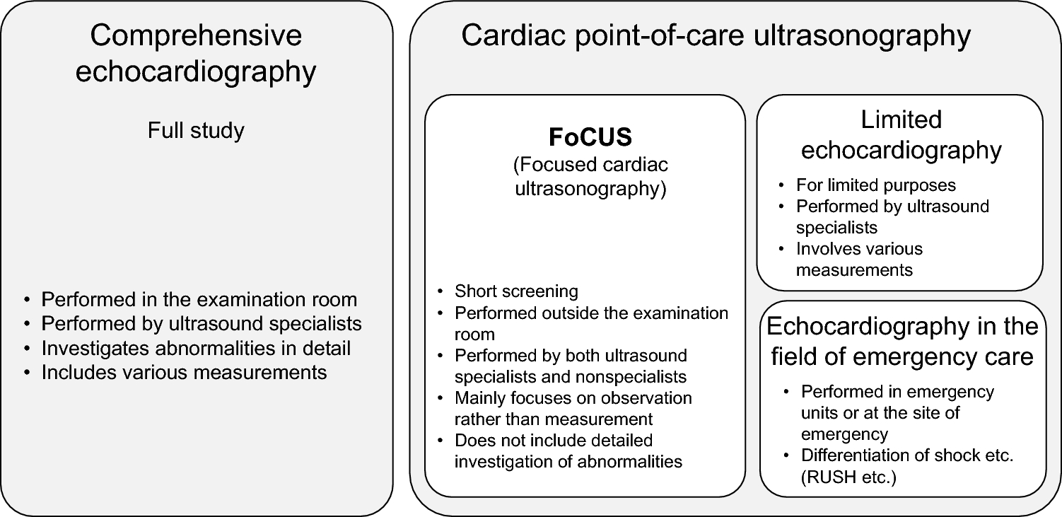 Guidance for performance, utilization, and education of cardiac and lung point-of-care ultrasonography from the Japanese Society of Echocardiography