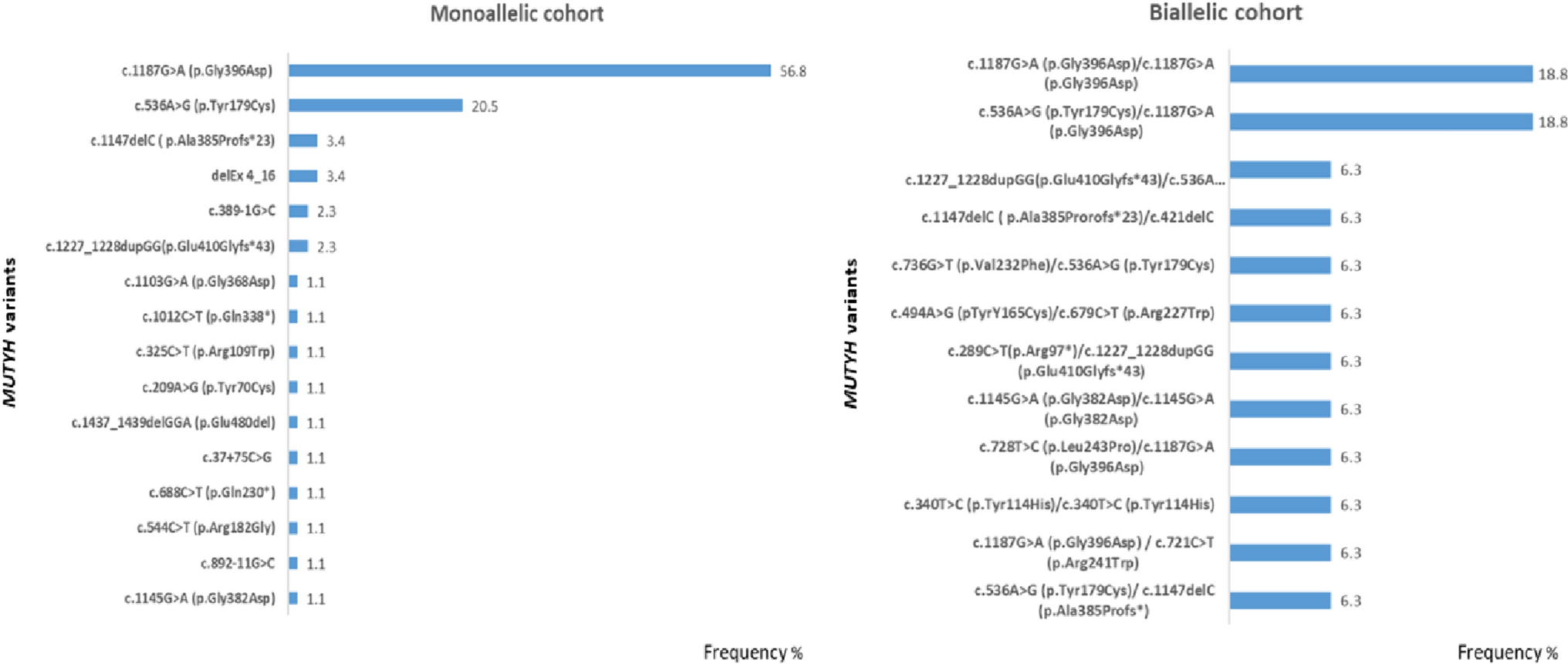 A comprehensive characterization of the spectrum of MUTYH germline pathogenic variants in Latin America