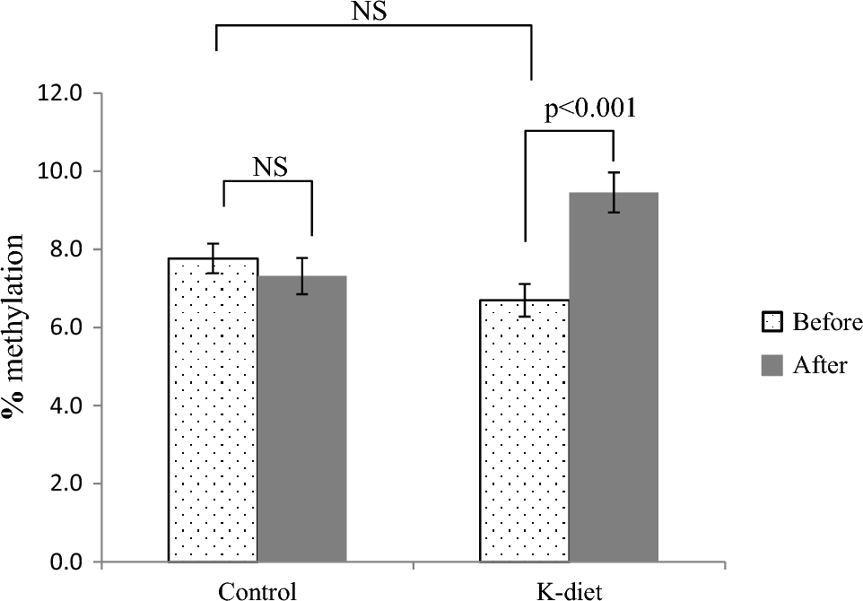 Traditional Korean diet high in one-carbon nutrients increases global DNA methylation: implication for epigenetic diet