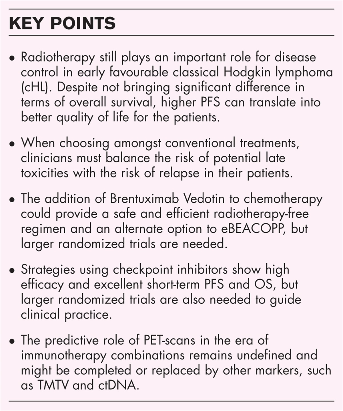 How to treat localized Hodgkin lymphoma?