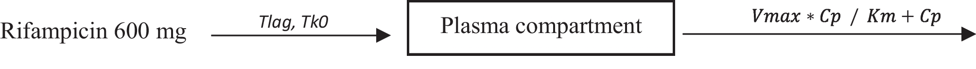 Assessment of body mass-related covariates for rifampicin pharmacokinetics in healthy Caucasian volunteers