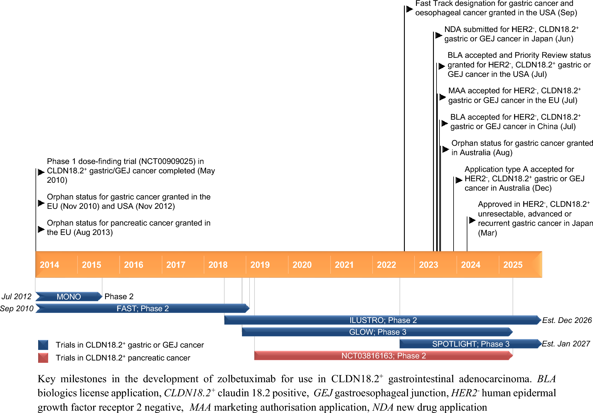 Zolbetuximab: First Approval