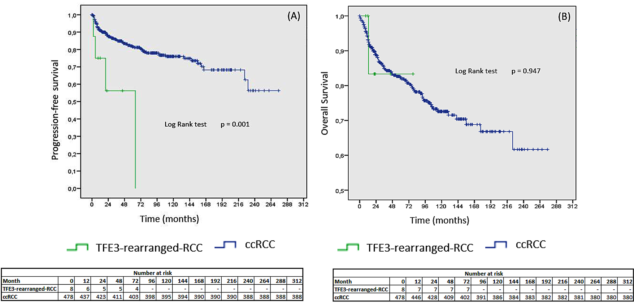 Prognostic implications and diagnostic significance of TFE3 rearrangement in renal cell carcinoma