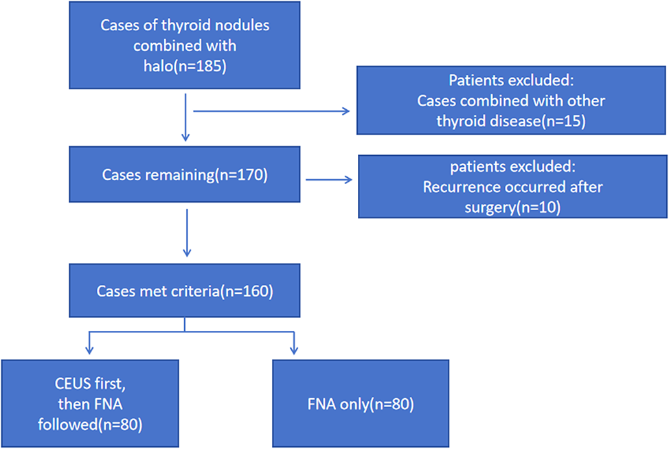 Sonographic characteristics of thyroid nodules with a Halo