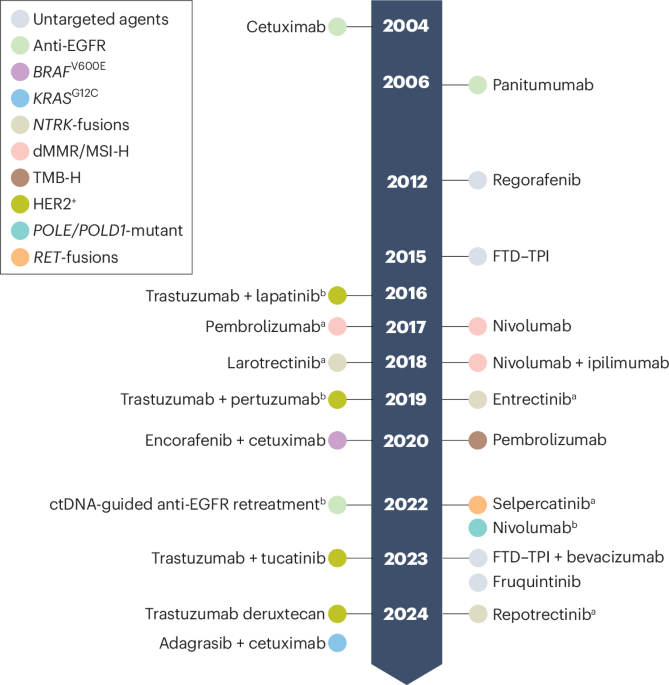 Late-line options for patients with metastatic colorectal cancer: a review and evidence-based algorithm