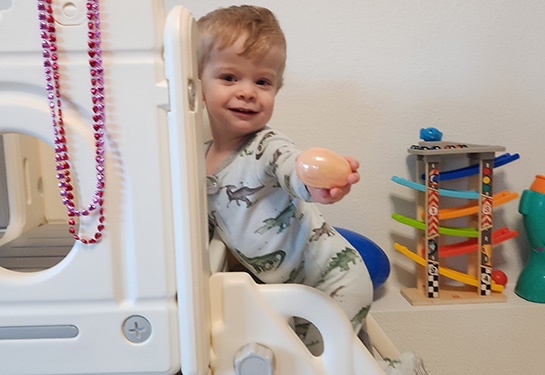 2-year-old lives his best life after groundbreaking spina bifida clinical trial