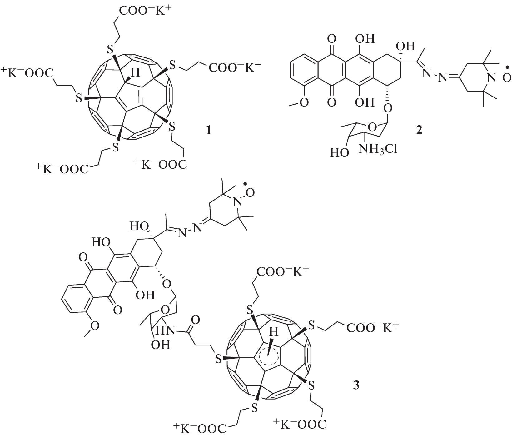 Influence of Fullerene–Ruboxyl Dyad on Markers of Mitochondrial Dysfunction In Vitro