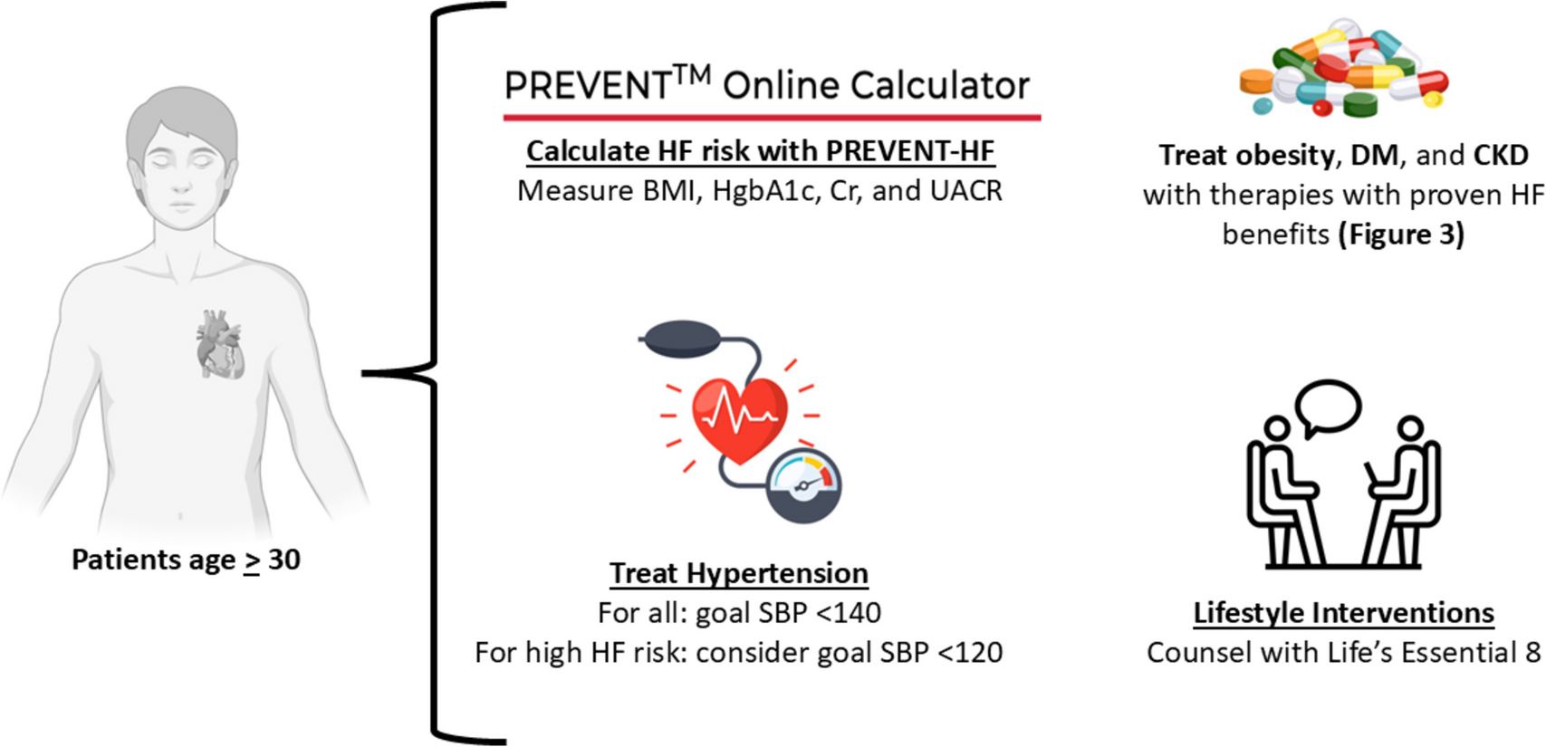 Changing the paradigm in heart failure: shifting from treatment to prevention