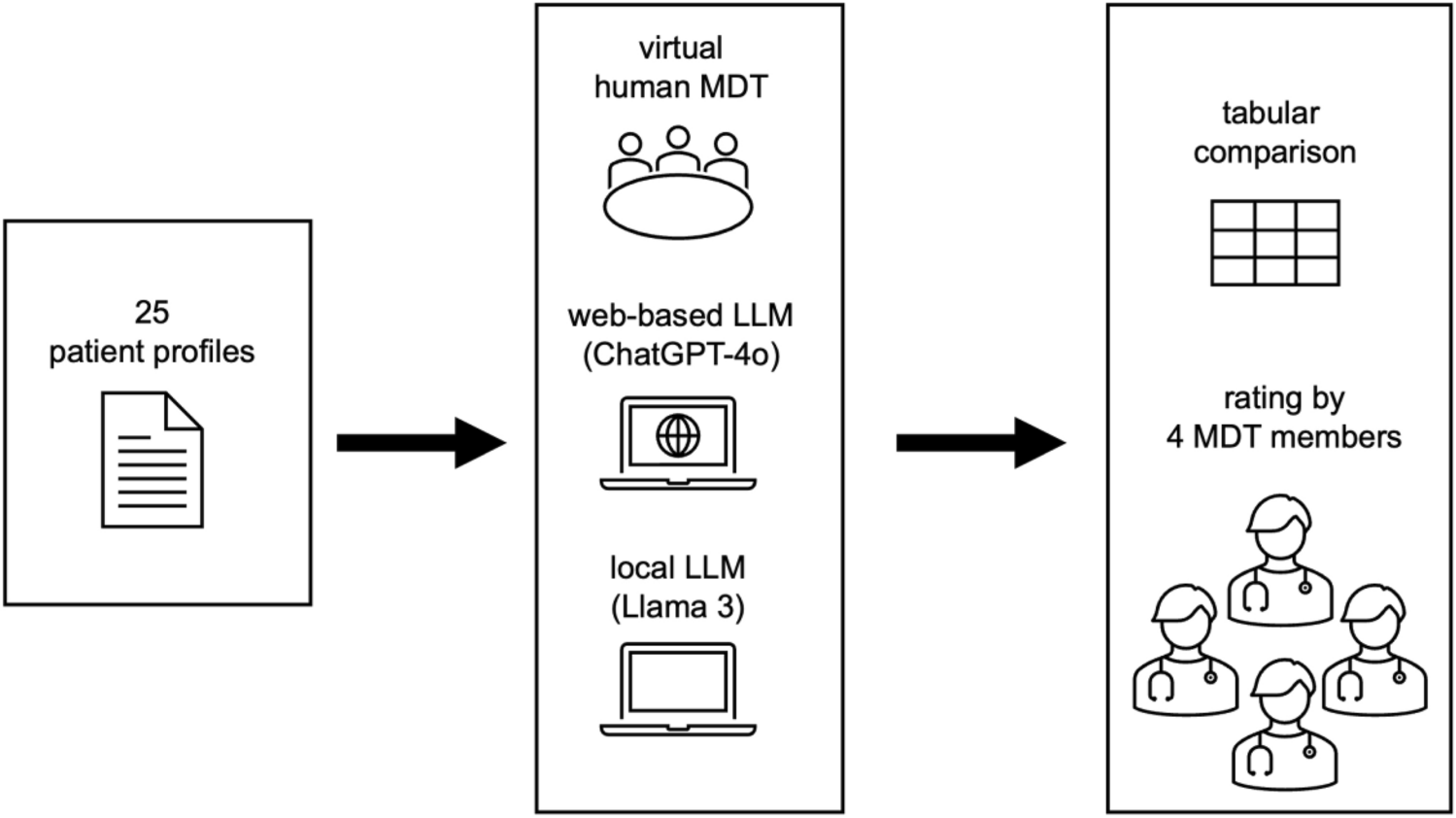 Assessment of decision-making with locally run and web-based large language models versus human board recommendations in otorhinolaryngology, head and neck surgery