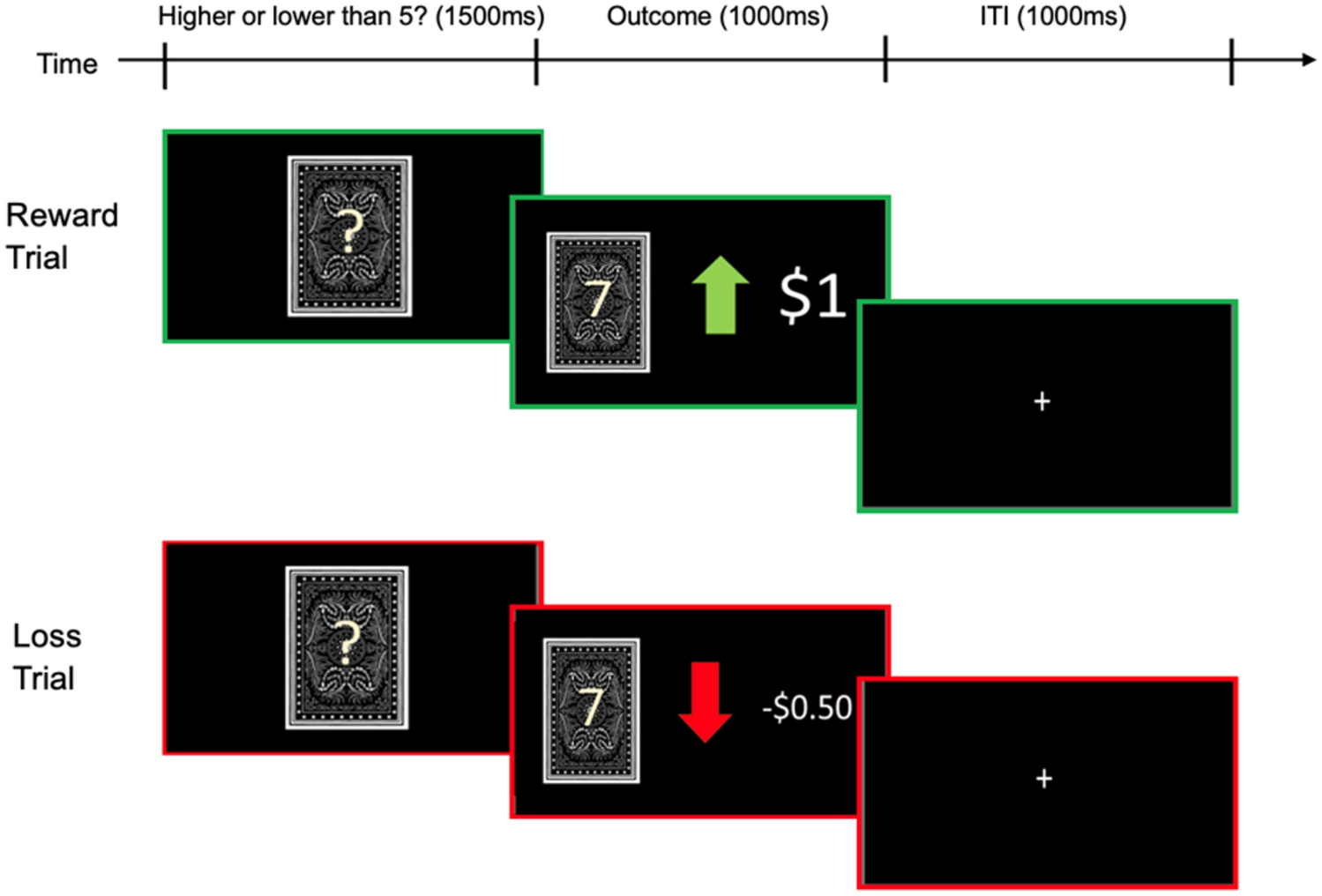 Examining neuroanatomical correlates of win-stay, lose-shift behaviour