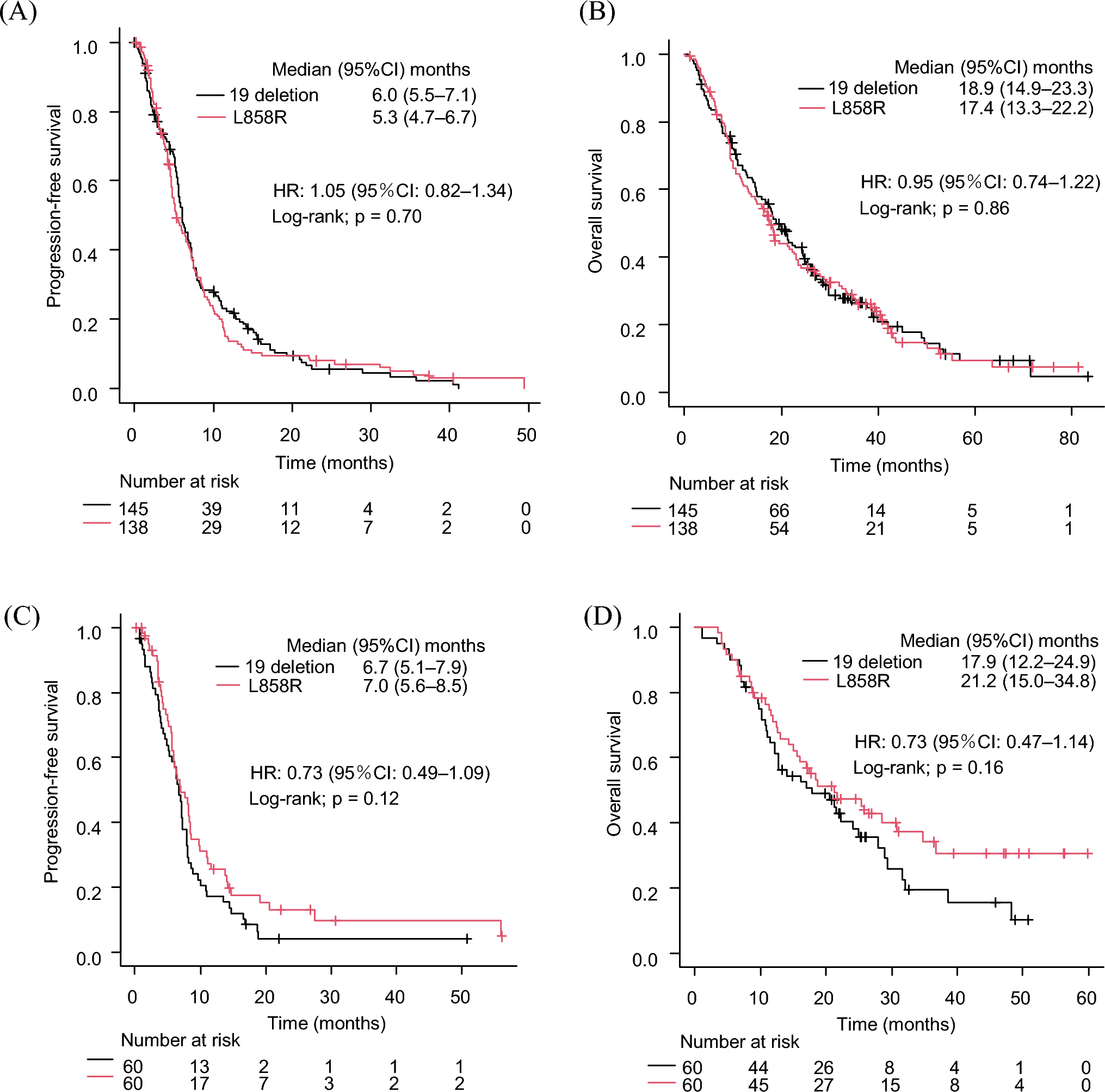 Impact of EGFR Mutation Subtypes on Response to Chemoimmunotherapy and Chemotherapy in Non-Small-Cell Lung Cancer After EGFR-TKI Failure