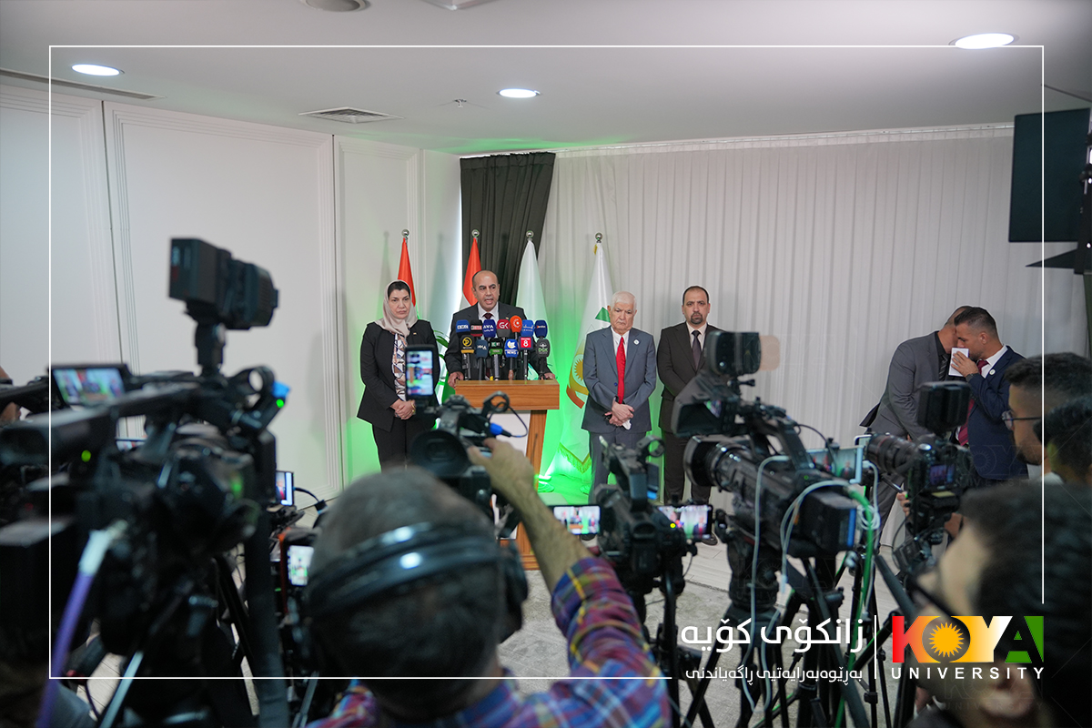زانکۆی کۆیە و دامەزراوەی سەرۆک جەلال تاڵەبانی خولێکی مەشق و ڕاهێنانیان بۆ خوێندکاران لە بواری نەوت و گاز ڕاگەیاند