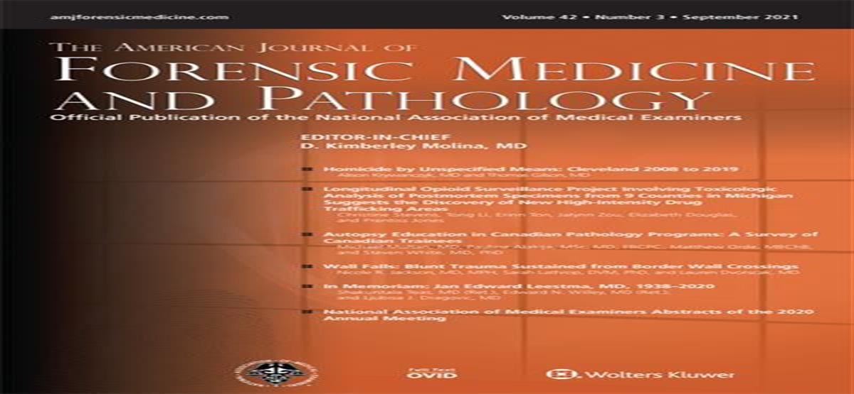 National Association of Medical Examiners Abstracts of the 2020 Annual Meeting