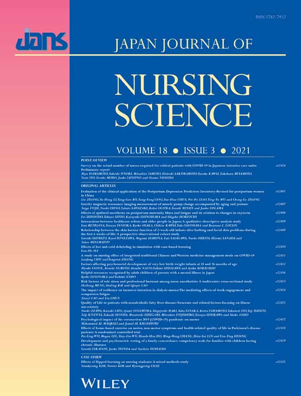 Initial impact of the COVID‐19 pandemic on time Japanese nursing faculty devote to research: Cross‐sectional survey