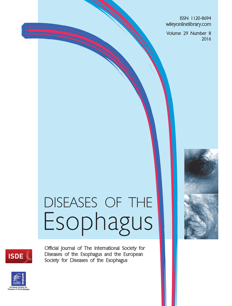 Survival outcomes of 220 consecutive patients with three‐staged thoracoscopic esophagectomy