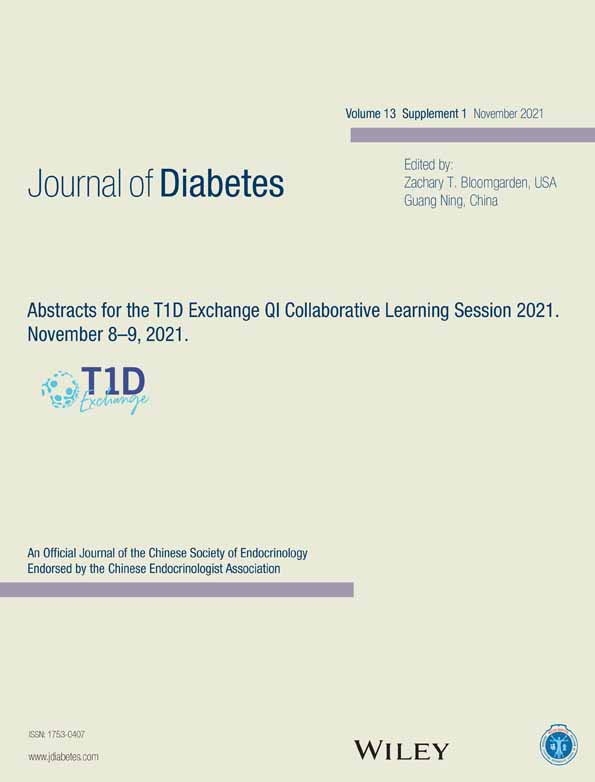 Abstracts for the T1D Exchange QI Collaborative (T1Dx‐QI) Learning Session 2021. November 8–9, 2021