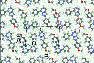 Crystal structure and self‐assembly on graphite of a pyrazolo[1,5‐c]pyrimidine derivative