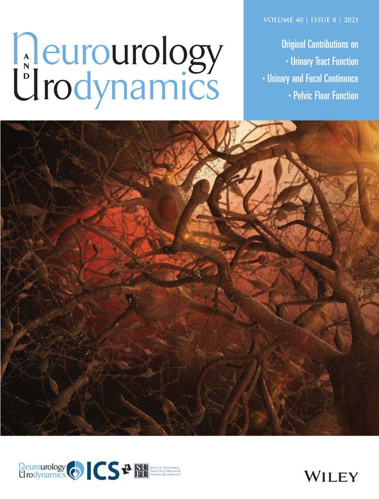 About the definitions in: “Video‐urodynamic characteristics of lower urinary tract dysfunctions in patients with chronic brain disorders. Chiang CH, Chen SF, Kuo HC. Neurourol Urodyn. 2021 Oct 4. doi: 10.1002/nau.24806”