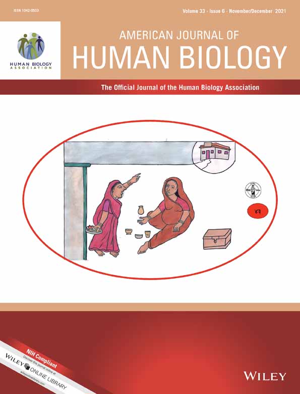 Season of birth and biomarkers of early‐life environment