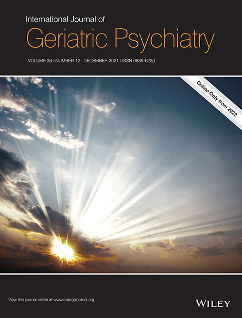 Invited letter: Integrated palliative care in a geriatric mental health setting during the COVID‐19 pandemic