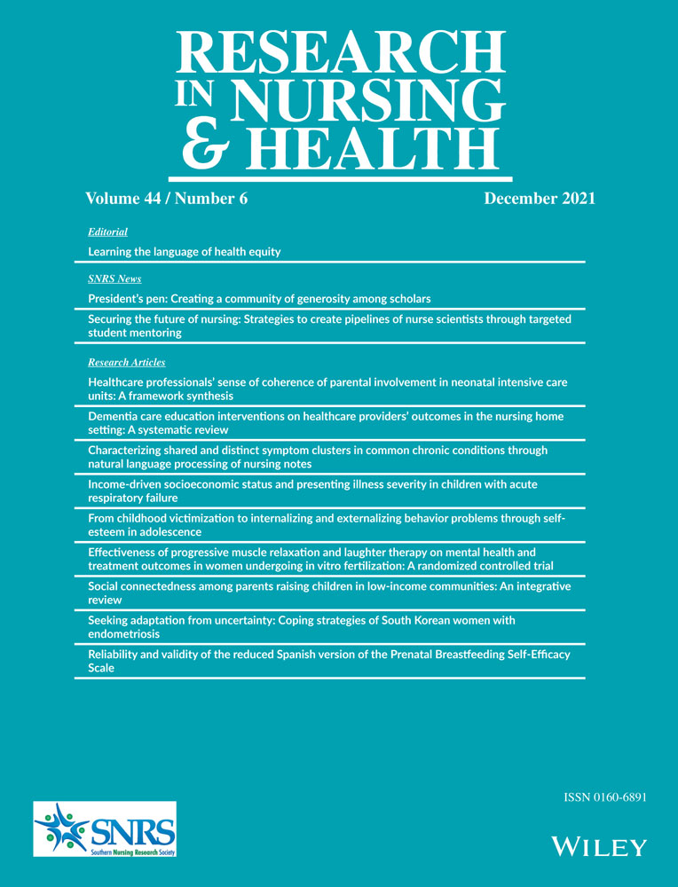 Partnerships to improve social determinants of health, health equity, and health outcomes: An SNRS whitepaper