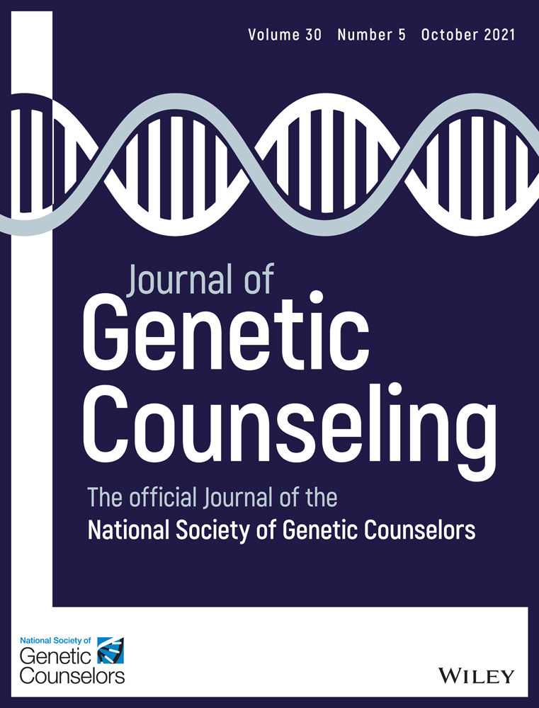 Influence of genetic counselor medical history on specialty and psychosocial practice in North America