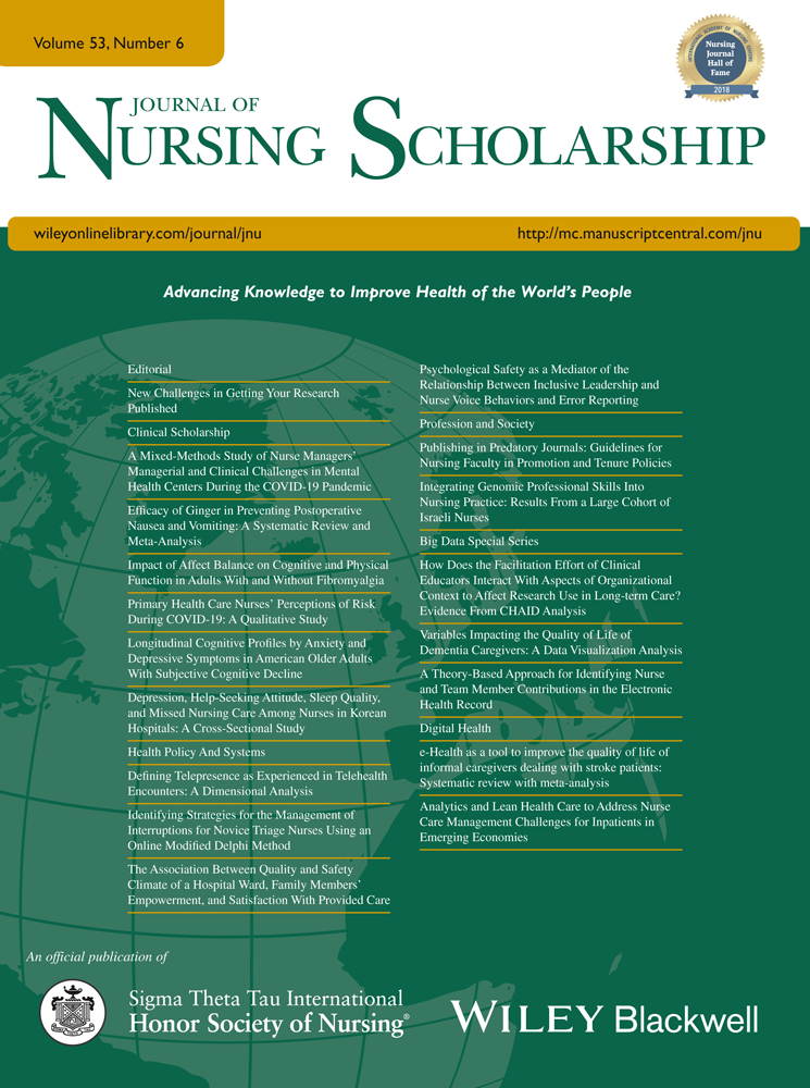 Transformational leadership as a mediator between work–family conflict, nurse‐reported patient safety outcomes, and job engagement