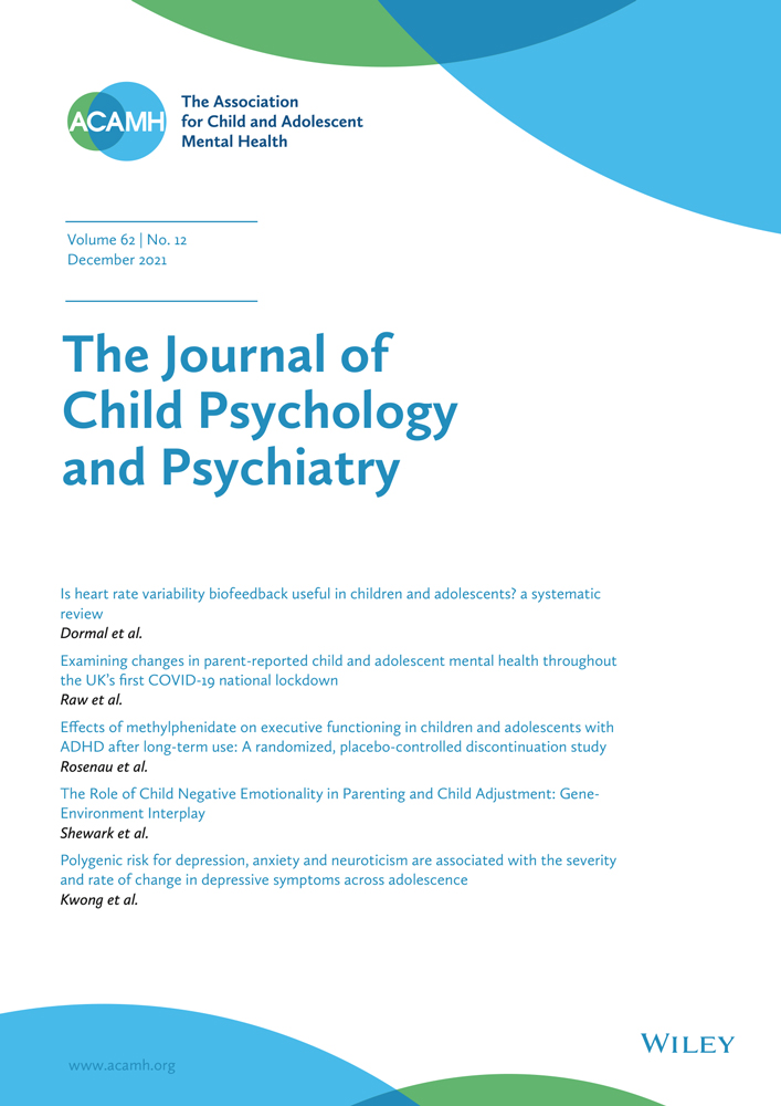 Depression in 3/6‐year‐old children: clinical and psychosocial outcomes in later childhood and adolescence